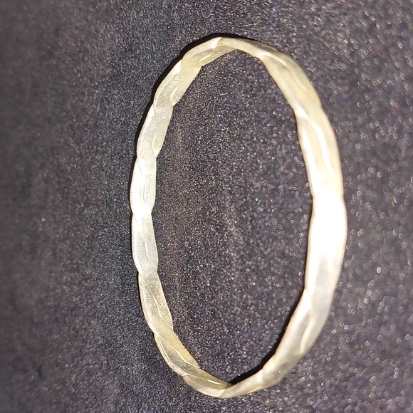 Vintage  925 Silver Mexico Bangle . Great Condition . - Picture 2 of 7
